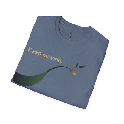 Heather Indigo | Keep Moving, folded view