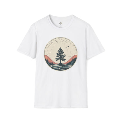 White | Rooted in Stars, front view