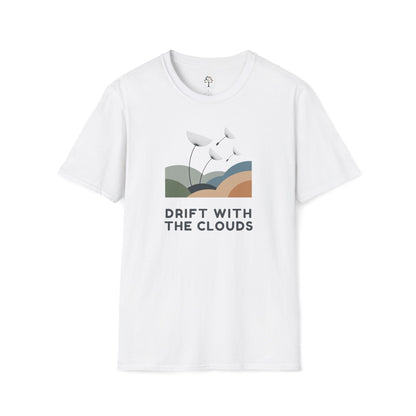 White | Drift with the Clouds, front view