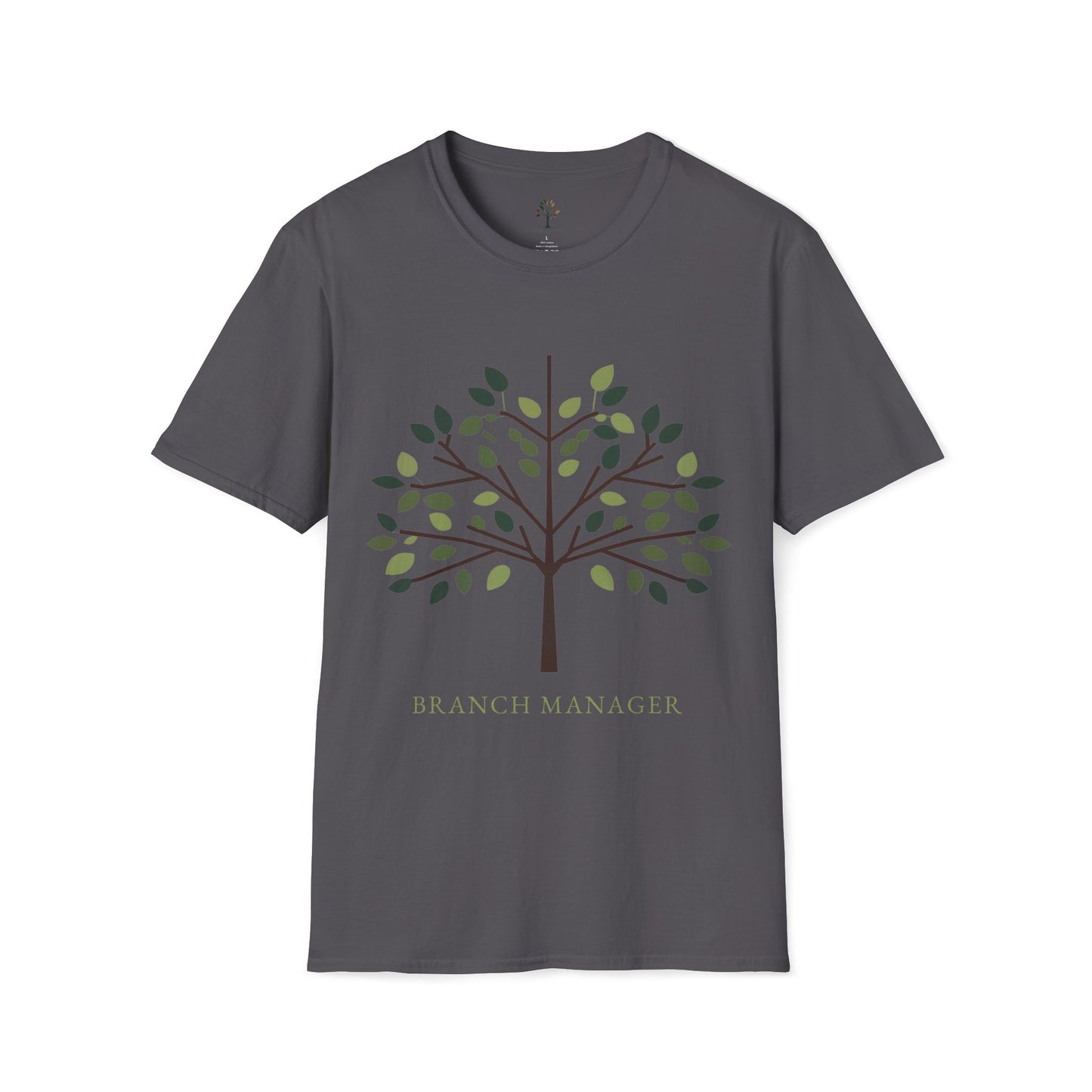 Charcoal | Branch Manager, front view