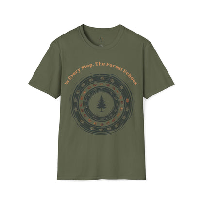 Military Green | In Every Step, the Forest Echoes, front view