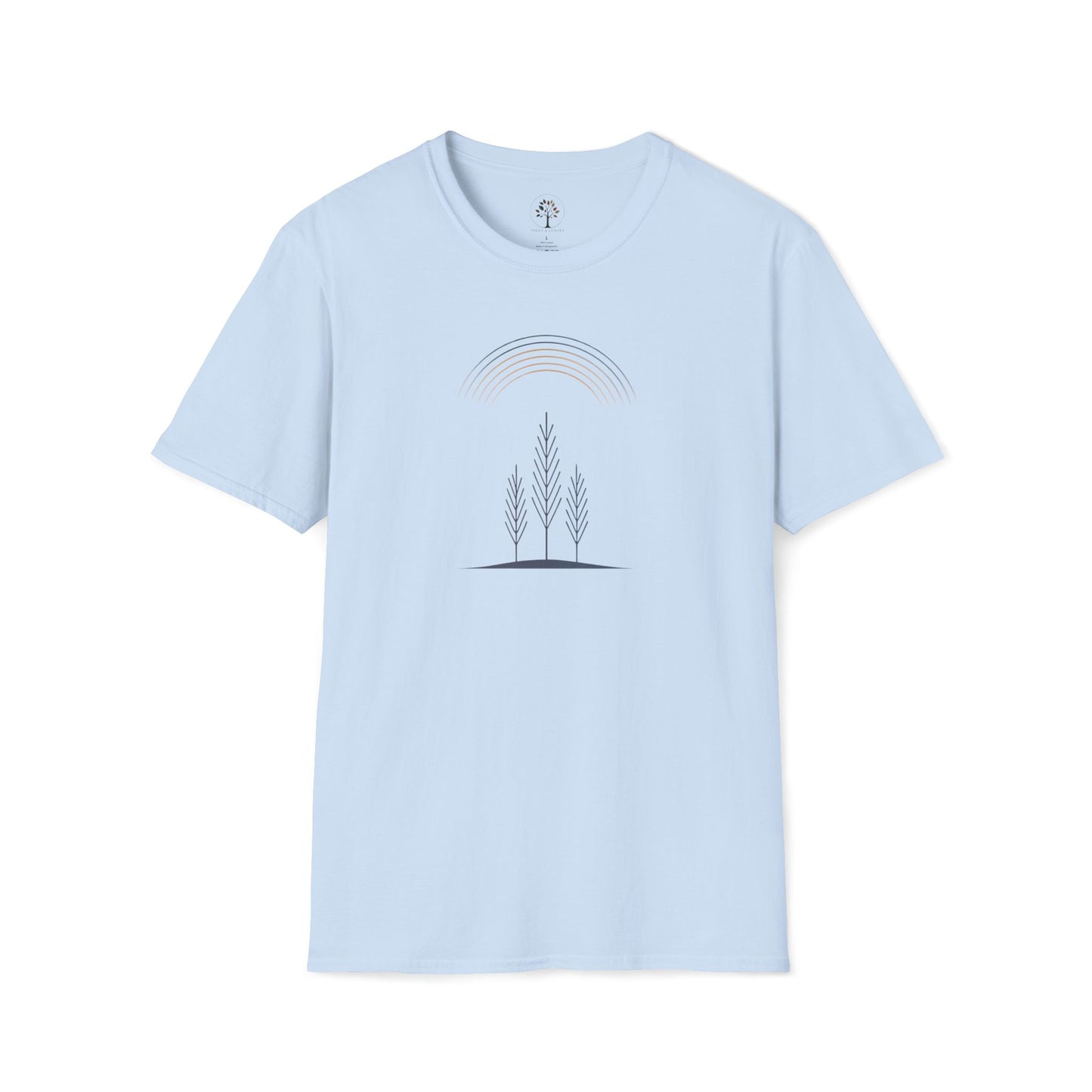 Light Blue | Quiet Arc, front view