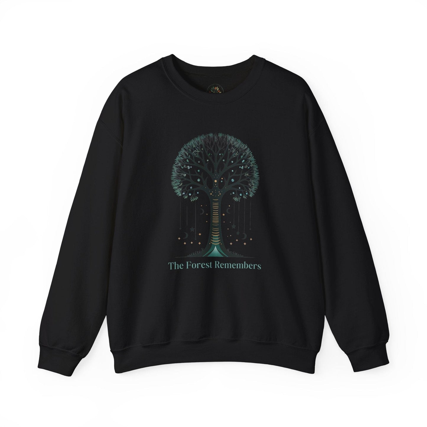 Black | The Forest Remembers Sweatshirt, front view