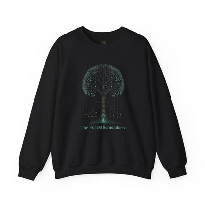 Black | The Forest Remembers Sweatshirt, front view