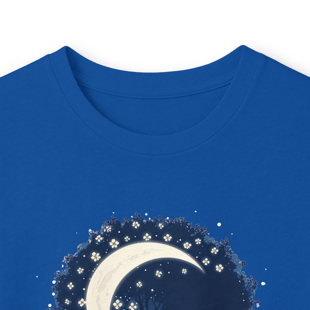Royal | Nature's Rhythm Long Sleeve Tee, folded view