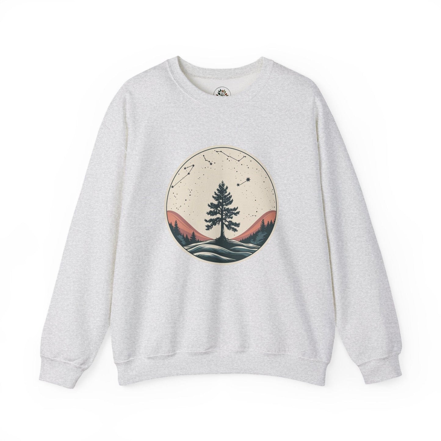 Ash | Rooted in Stars Sweatshirt, front view