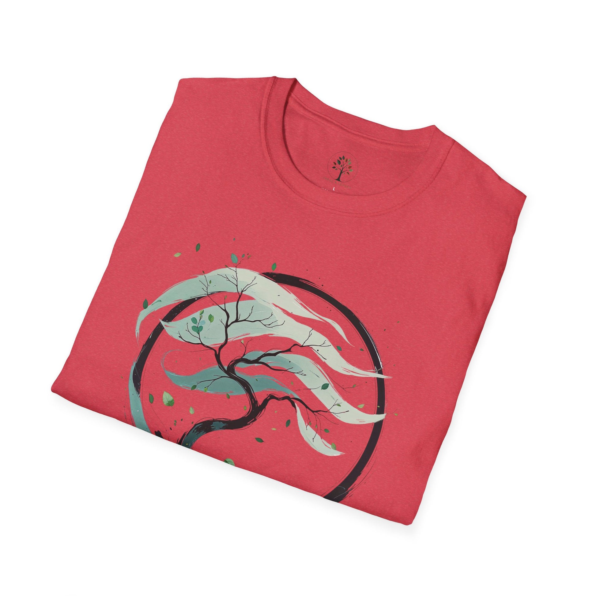 Heather Red | Winds of Growth, folded view