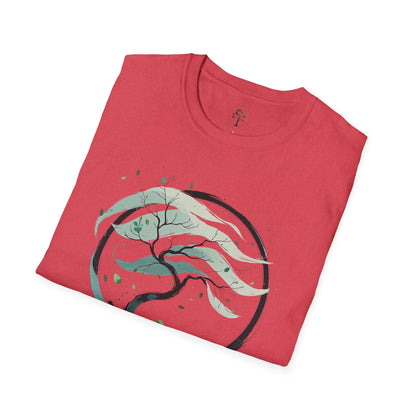 Heather Red | Winds of Growth, folded view