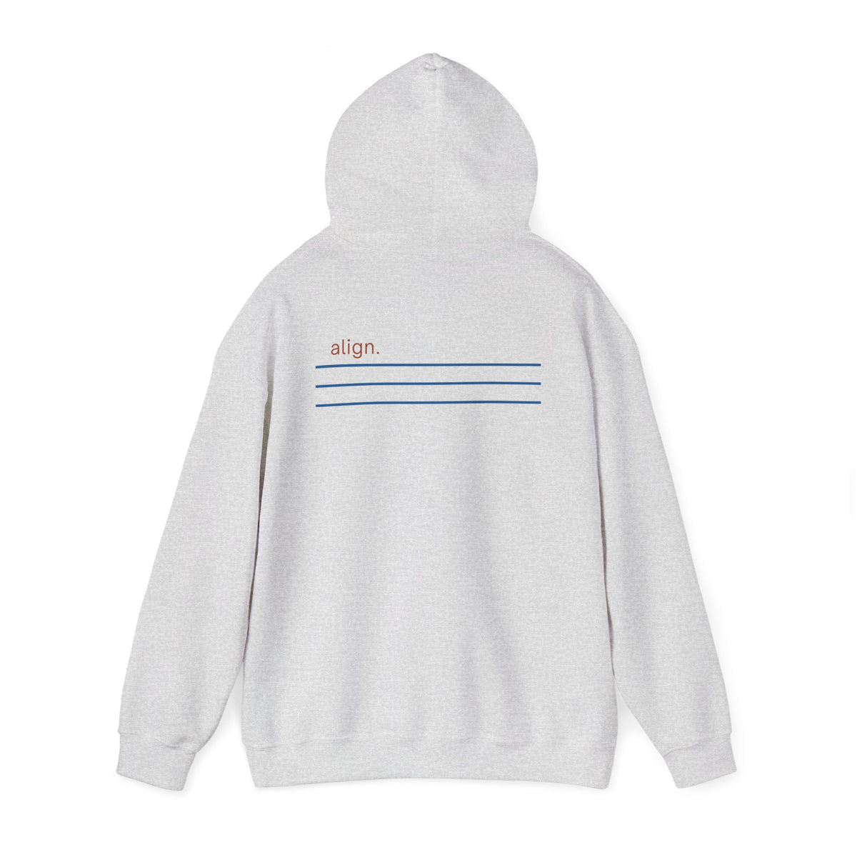 Ash | Align Hoodie, back view 2