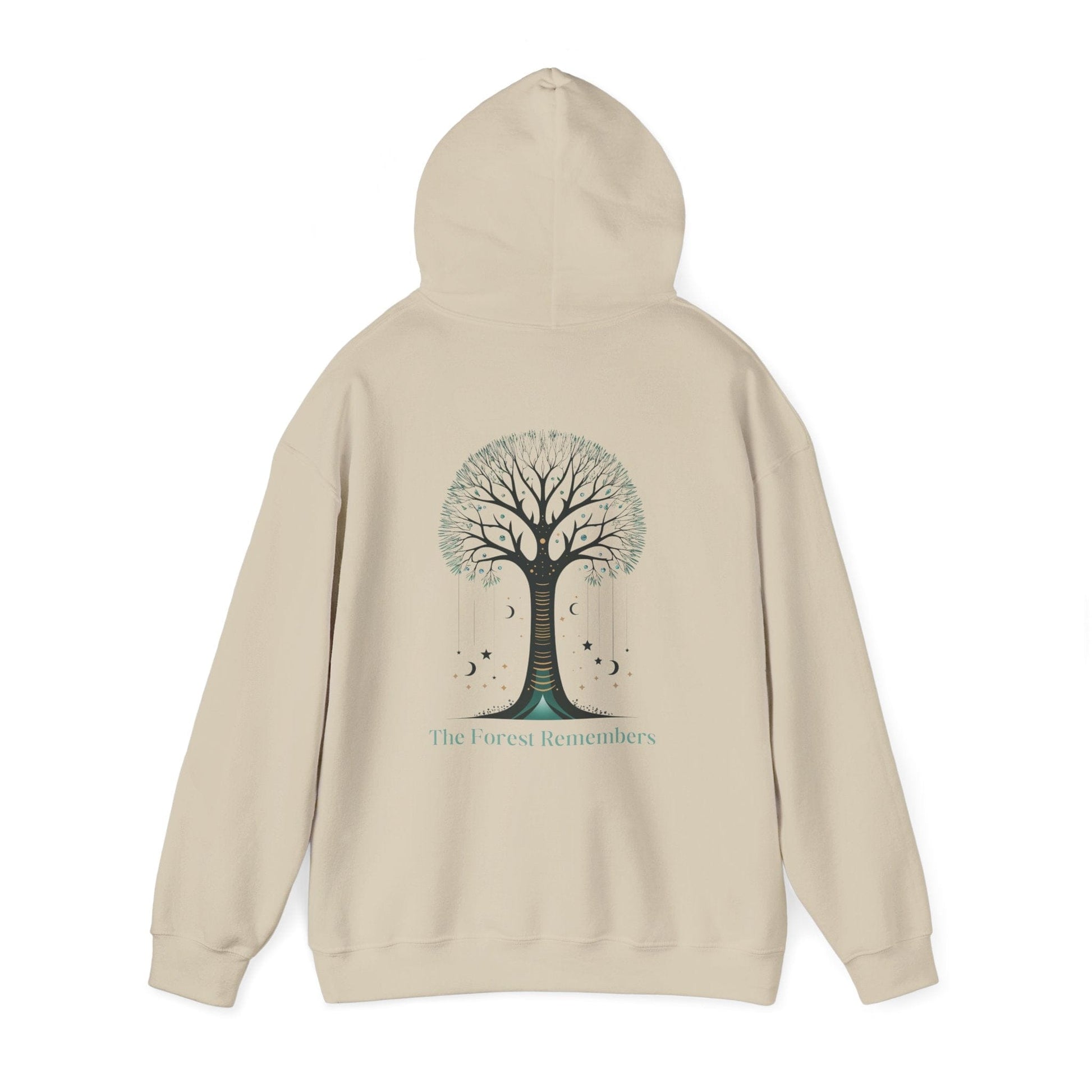 Sand | The Forest Remembers Hoodie, back view 2