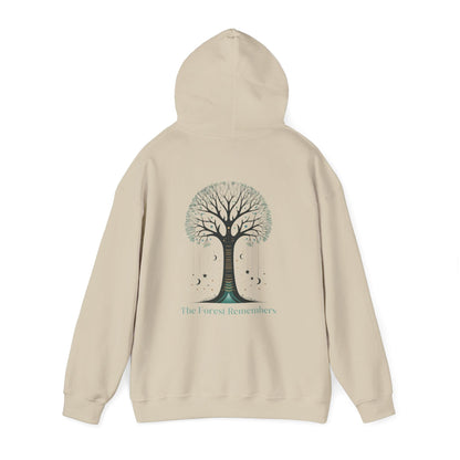 Sand | The Forest Remembers Hoodie, back view 2