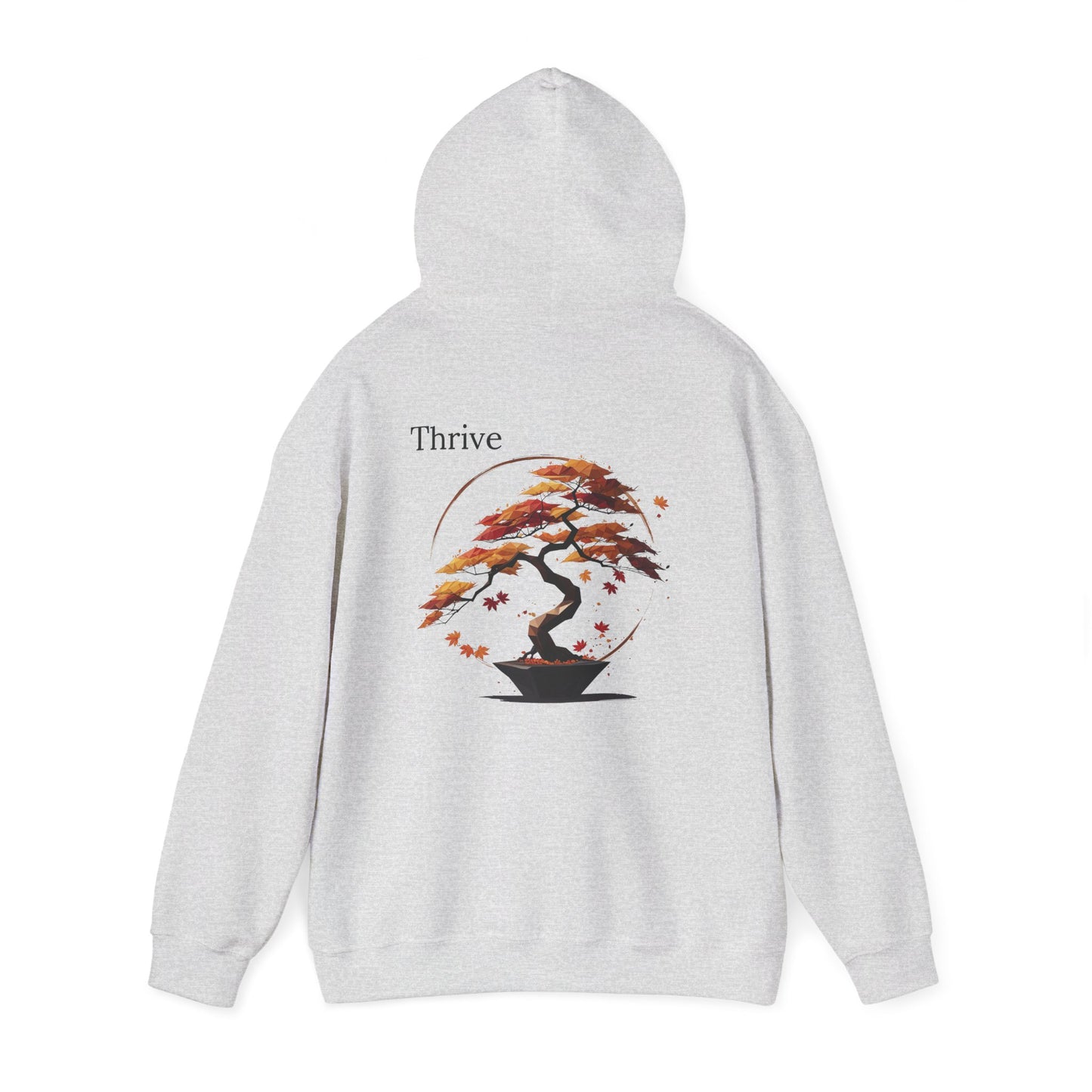 Ash | Thrive Hoodie, back view 2