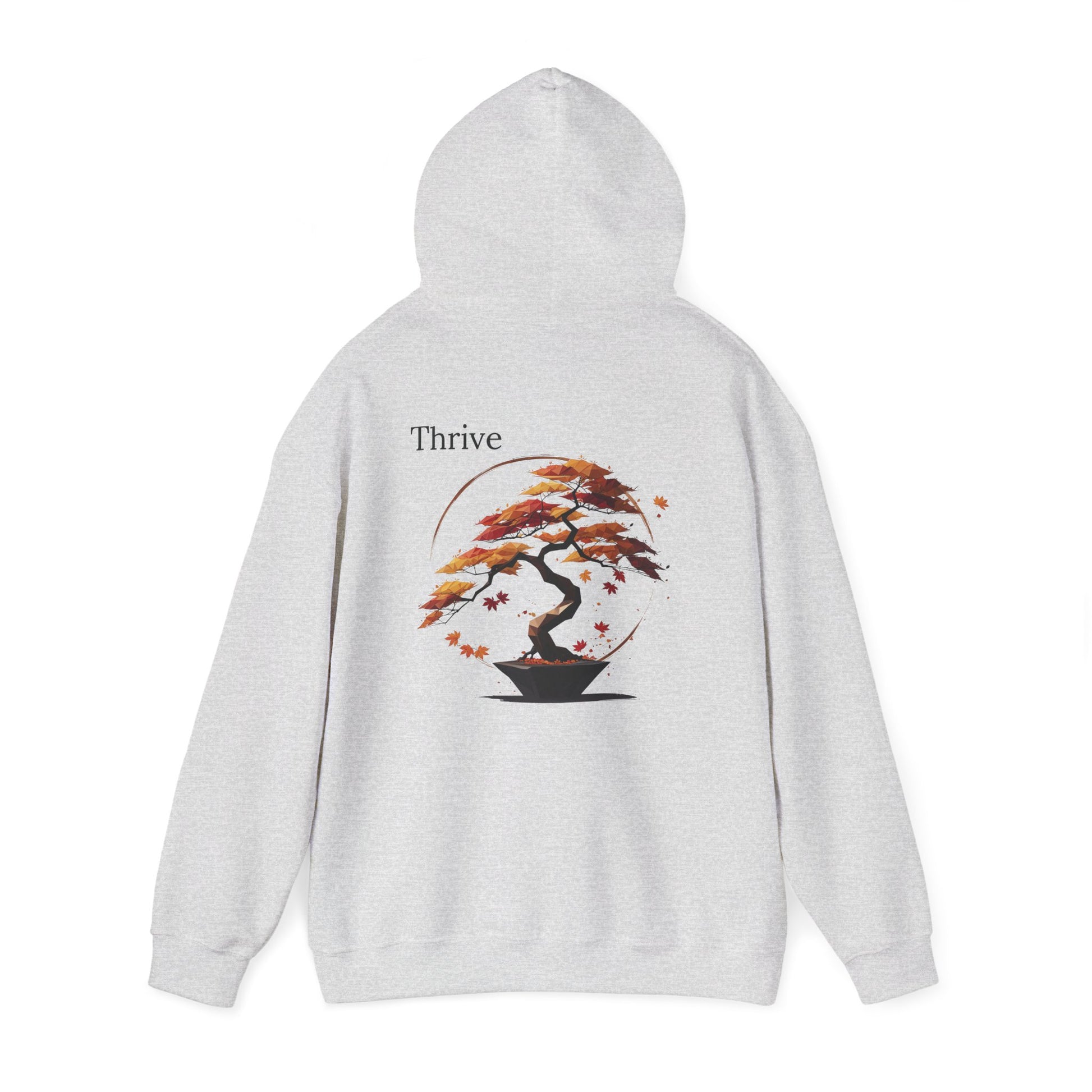 Ash | Thrive Hoodie, back view 2