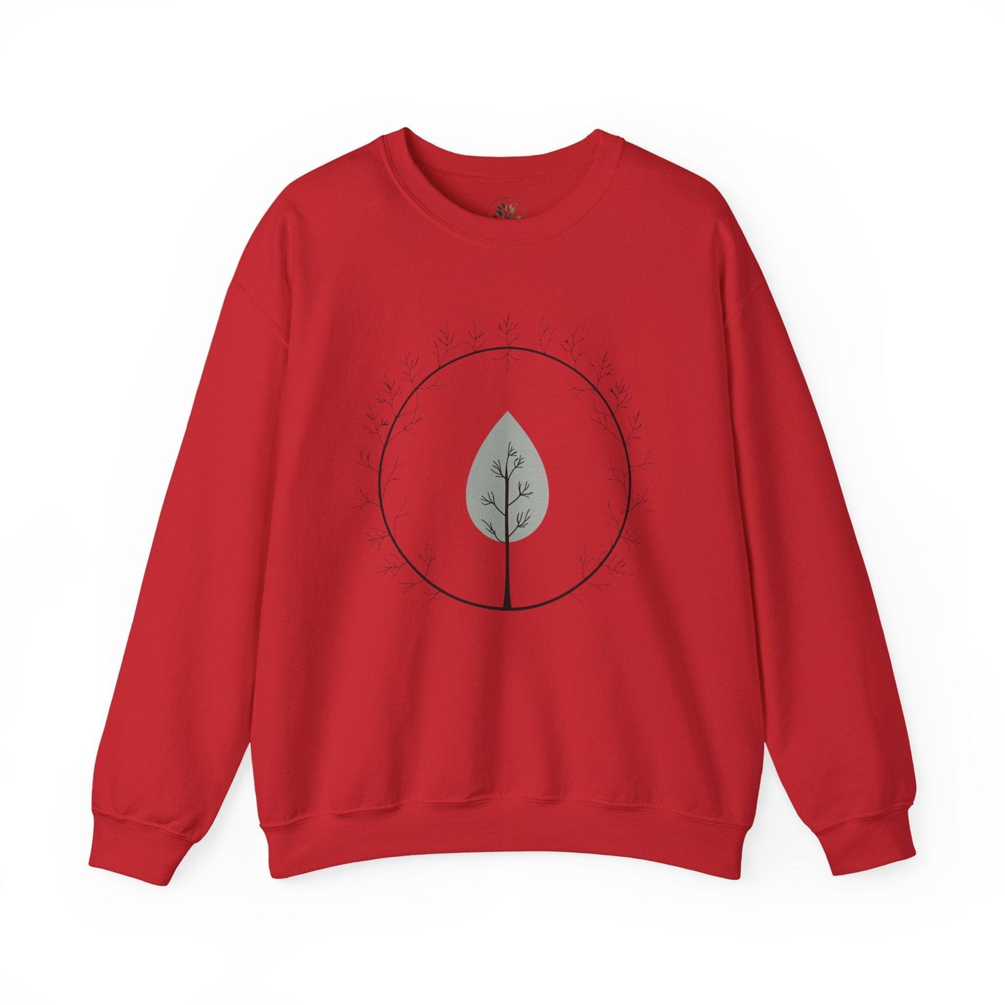 Red | Leaf of Life Sweatshirt, front view
