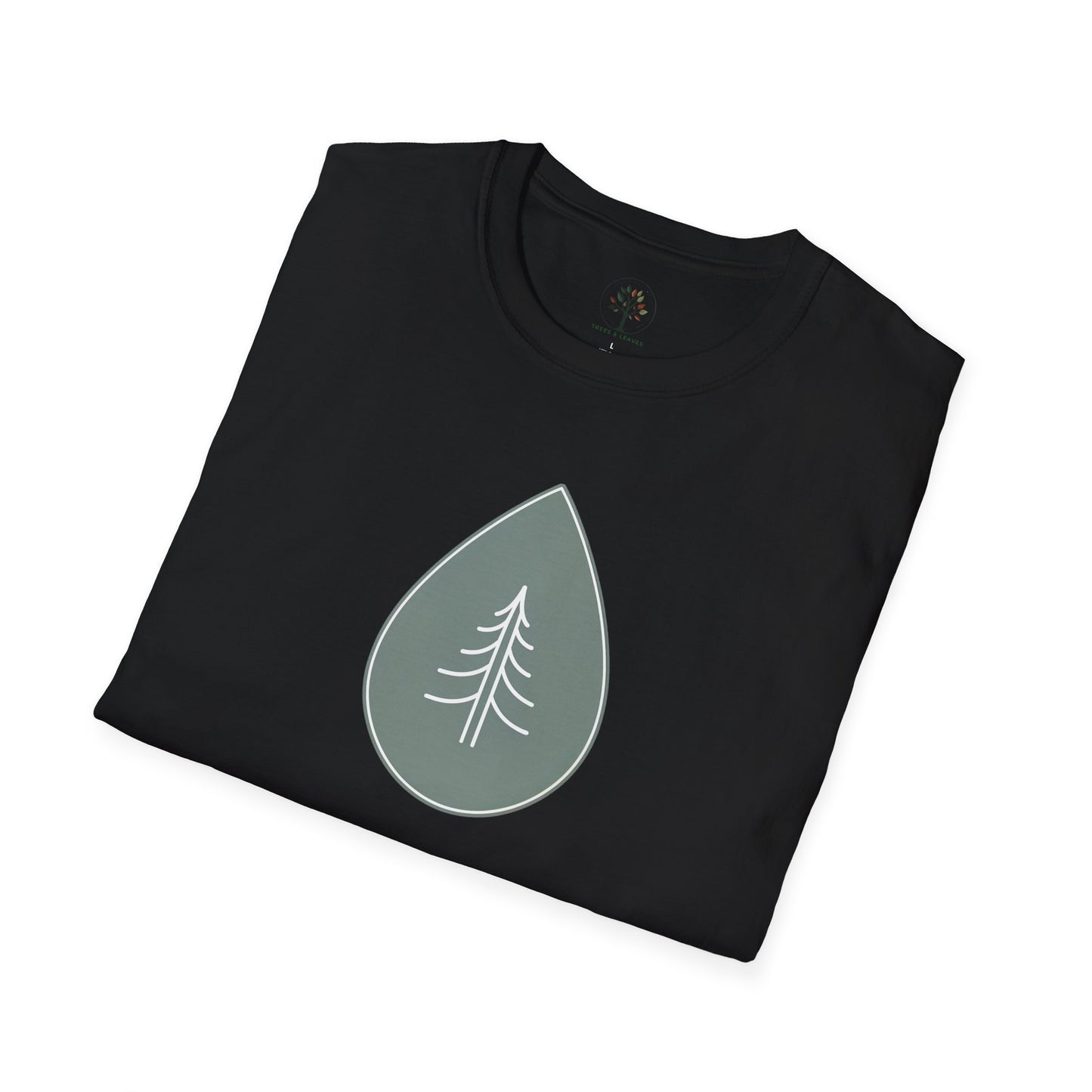 Black | Calm Drop, folded view