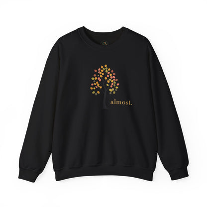 Black | Almost Sweatshirt, front view