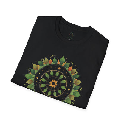 Black | Celestial Growth, folded view