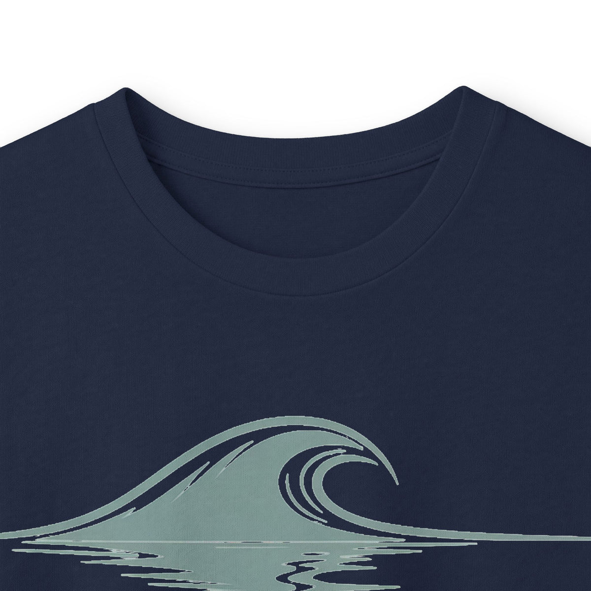 Navy | Drifted Long Sleeve Tee, folded view