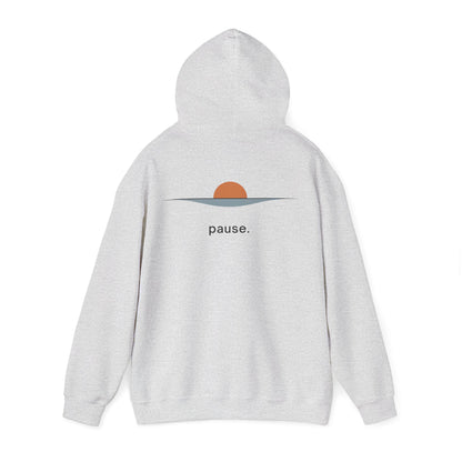 Ash | Pause Hoodie, back view 2