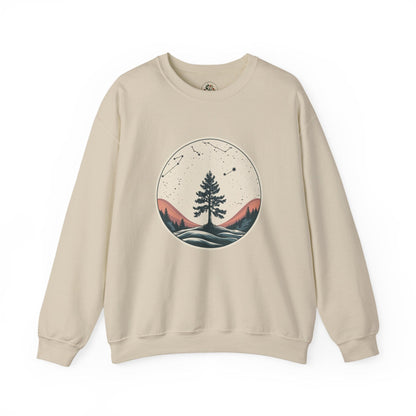 Sand | Rooted in Stars Sweatshirt, front view