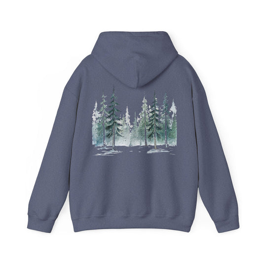 Snowfall Forest Hoodie