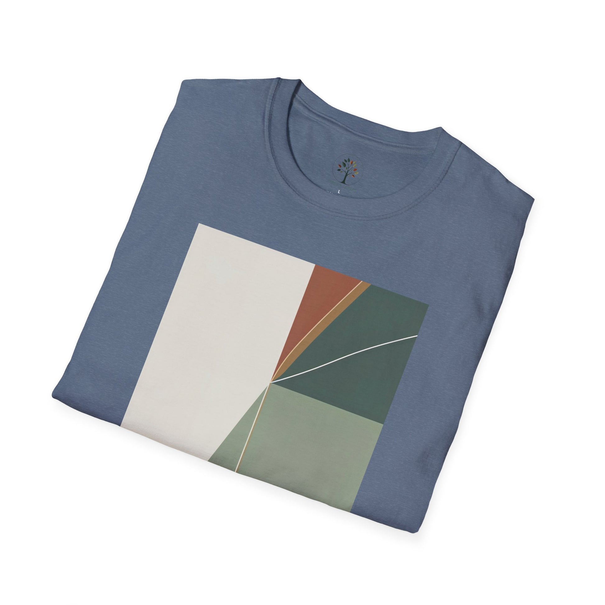 Heather Indigo | Divide, folded view