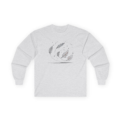 Ash | Autumn Drift Long Sleeve Tee, front view