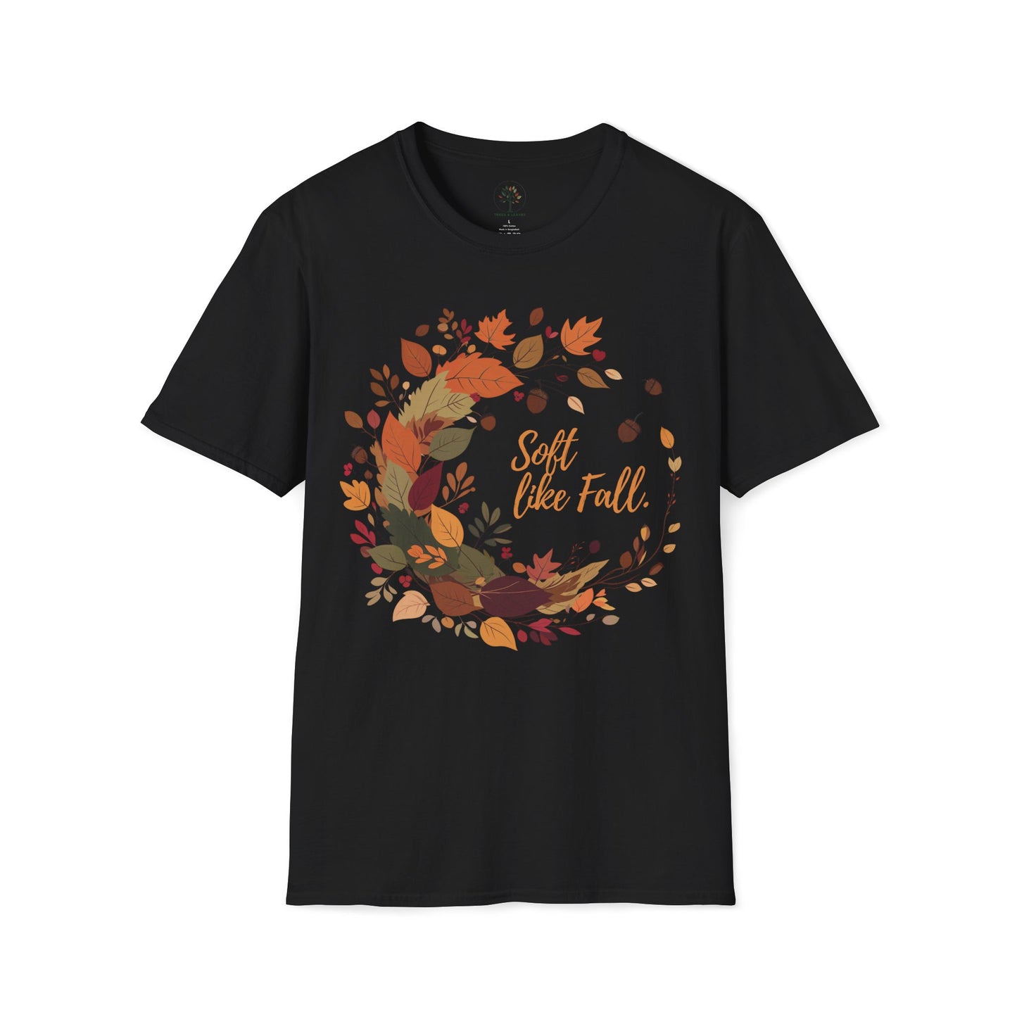 Black | Soft Like Fall, front view