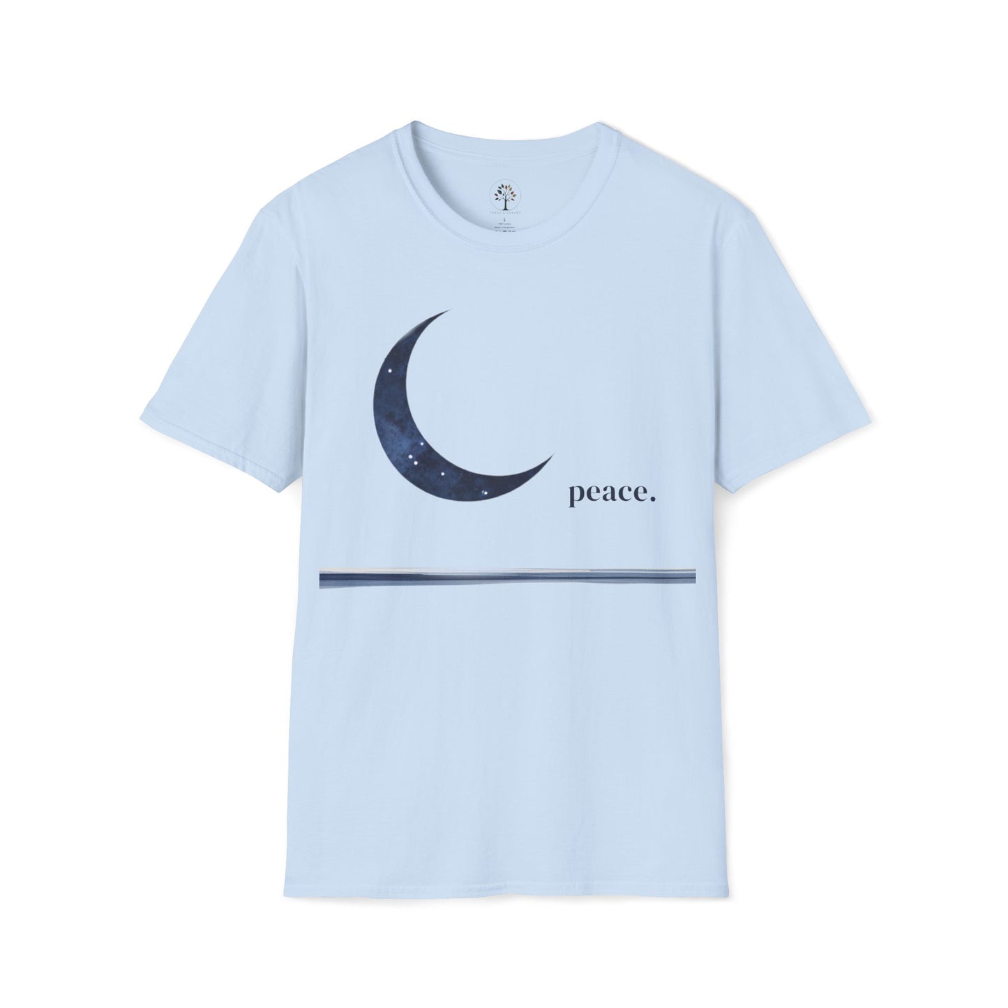 Light Blue | Moonlit Peace, front view