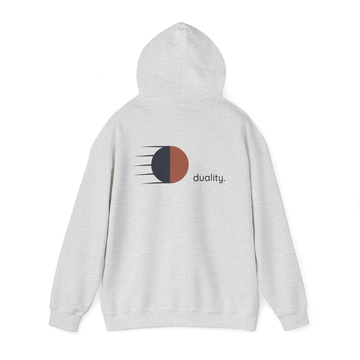 Ash | Duality Hoodie, back view 2