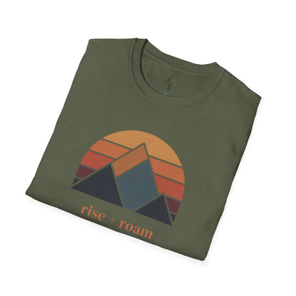 Military Green | Rise +Roam, folded view