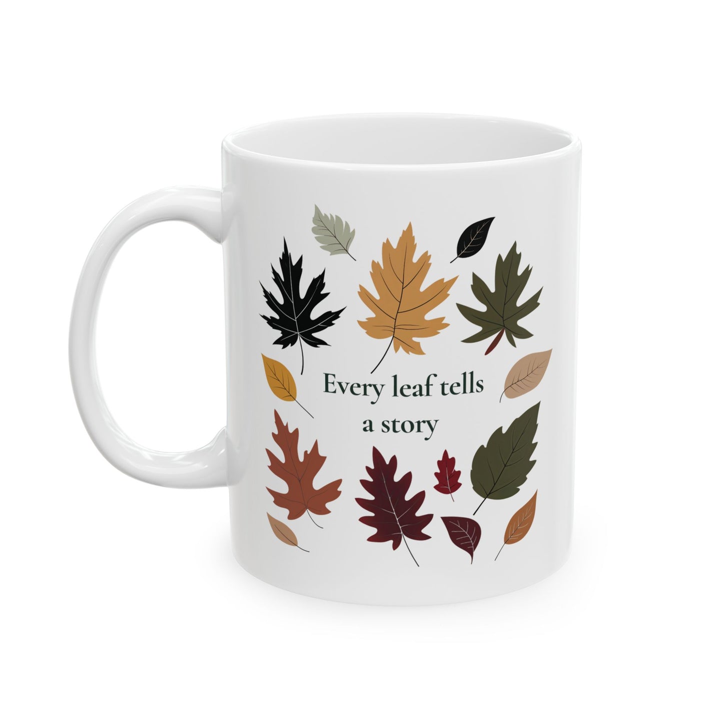 Every Leaf tells a Story Mug