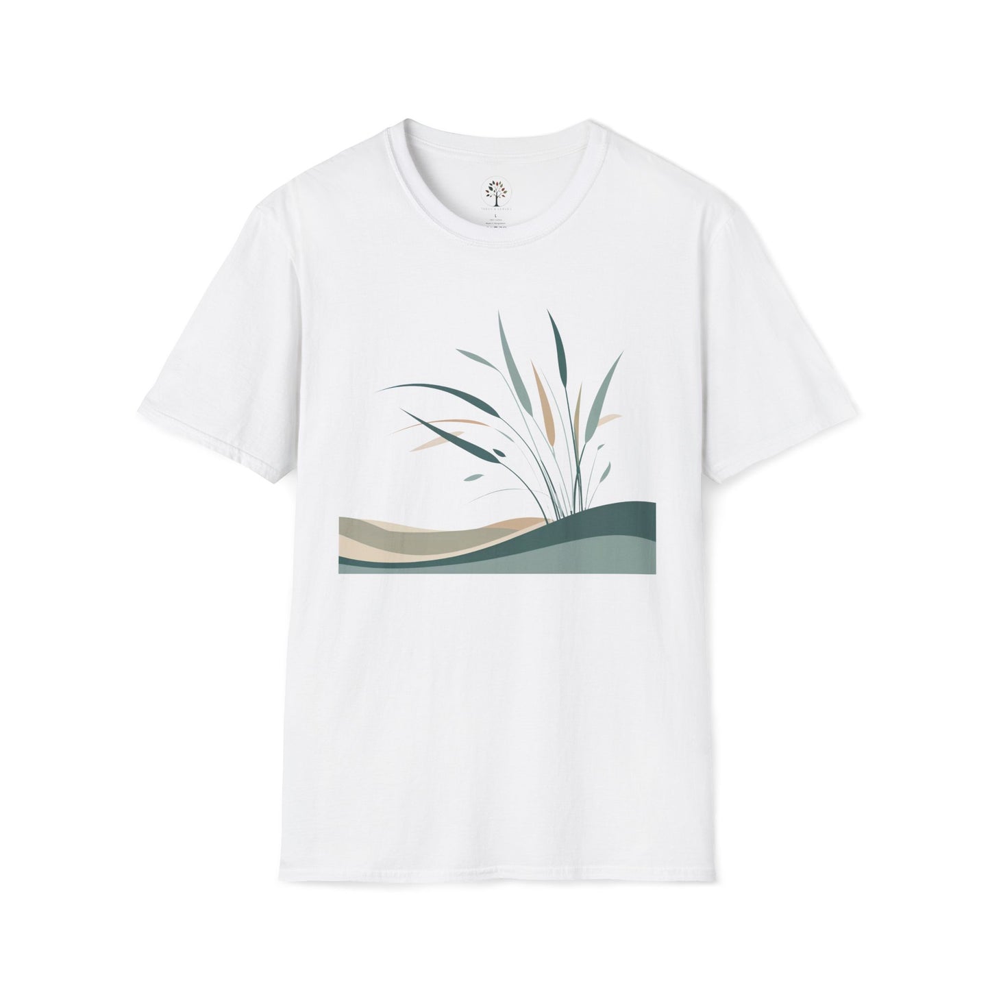 White | Whispers in the Breeze, front view
