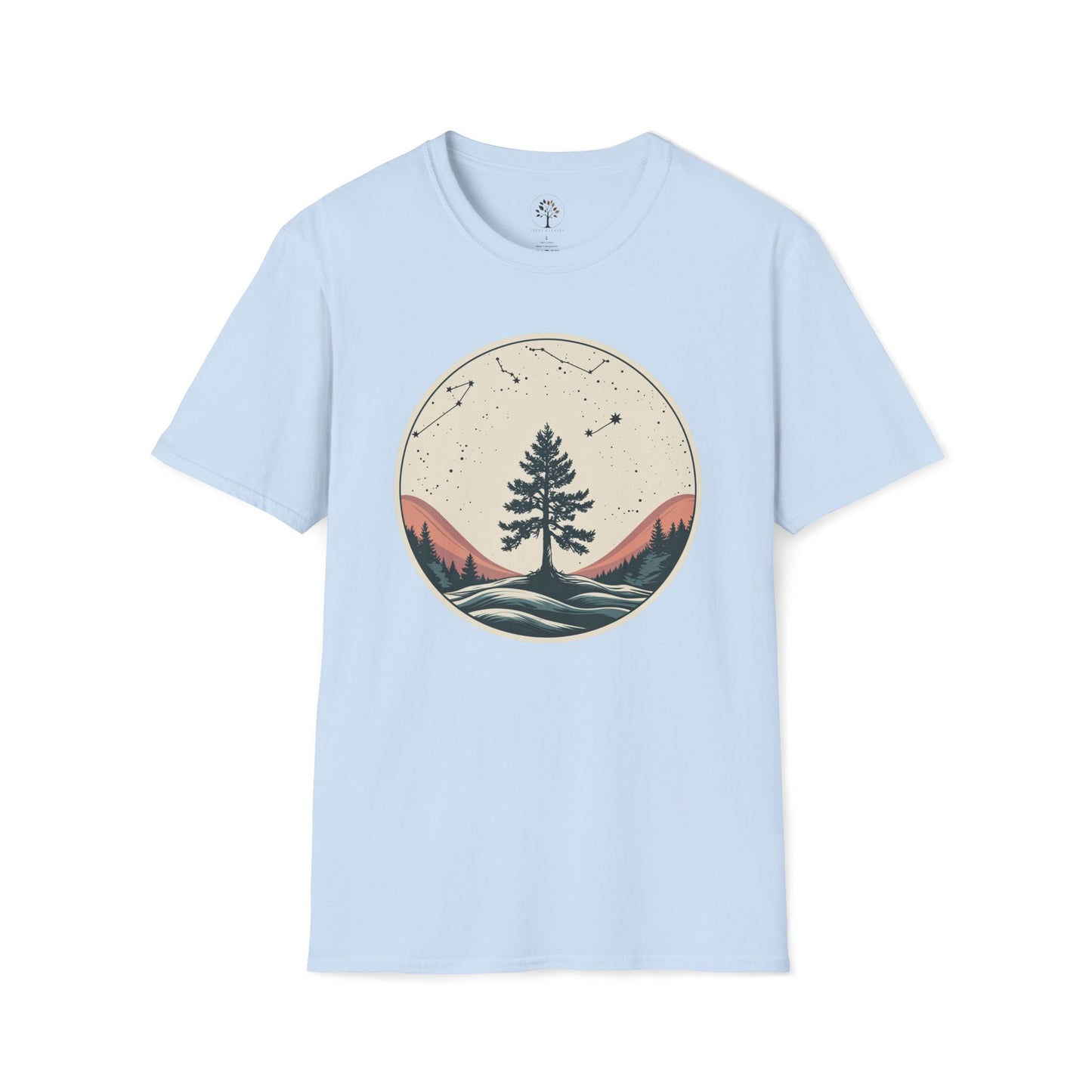 Light Blue | Rooted in Stars, front view
