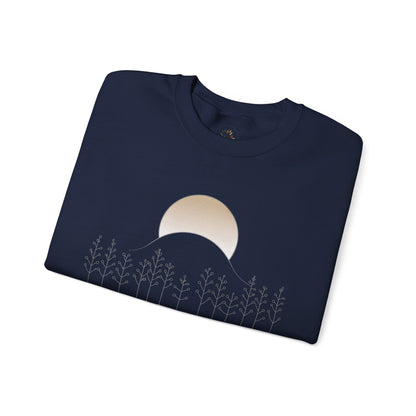 Navy | Into the Wild Sweatshirt, folded view