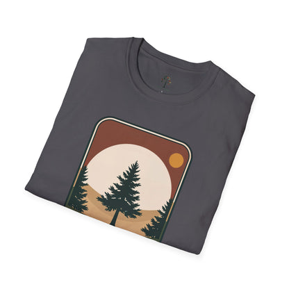 Charcoal | Horizon Badge, folded view