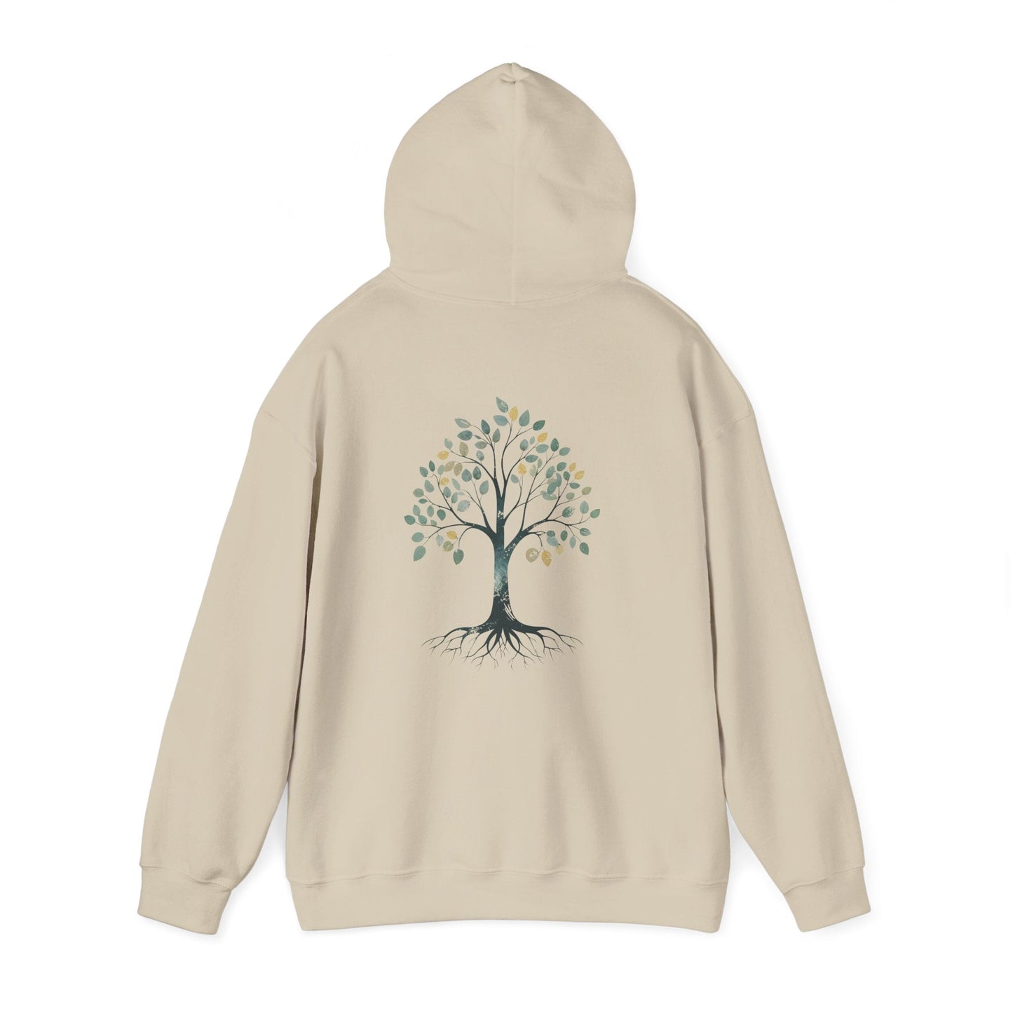 Sand | The Story Tree Hoodie, back view 2