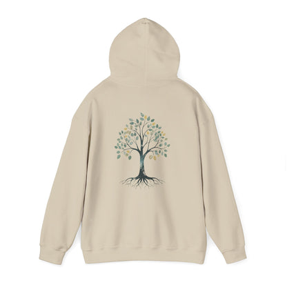 Sand | The Story Tree Hoodie, back view 2