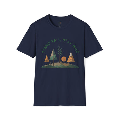 Navy | Stand Tall, Stay Wild, front view