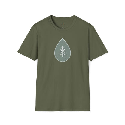Military Green | Calm Drop, front view