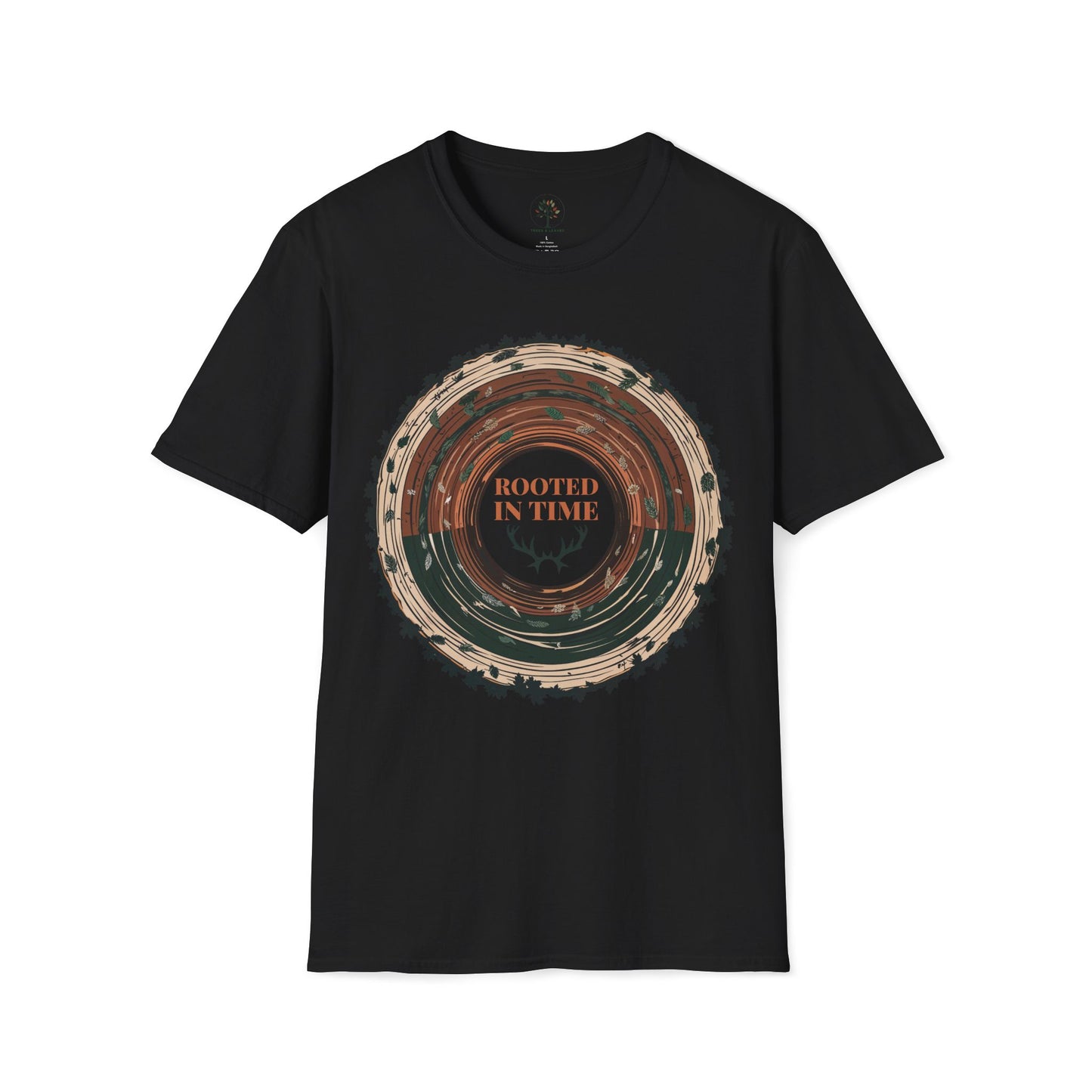 Black | Rooted in Time, front view
