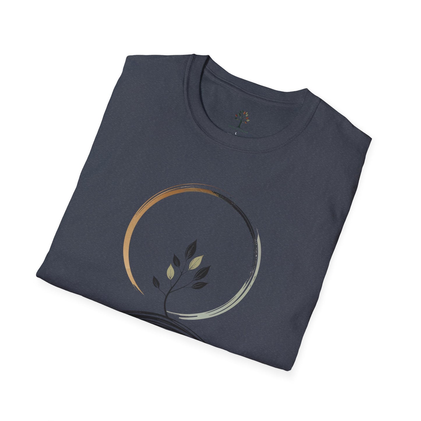 Heather Navy | Grow, folded view