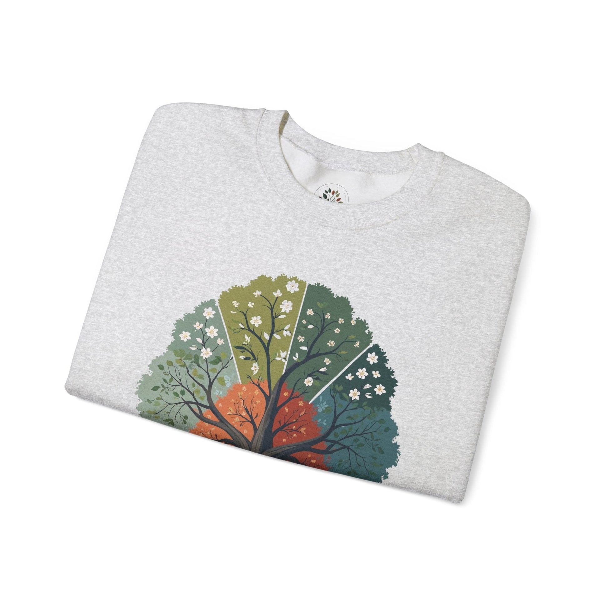 Ash | Circle of Seasons Sweatshirt, folded view