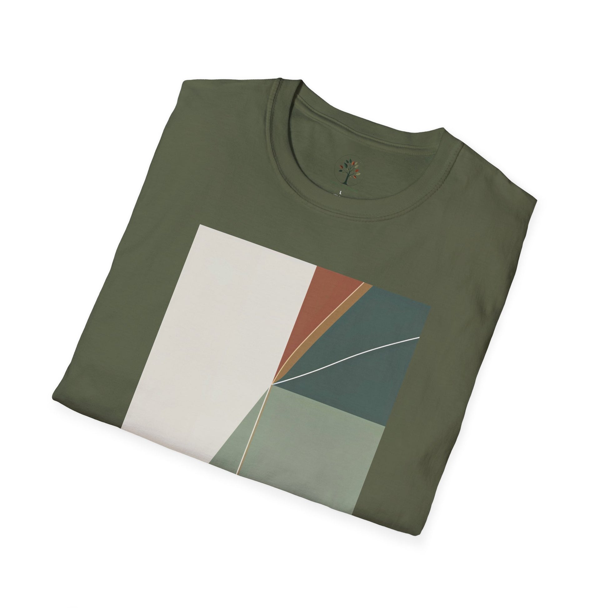 Military Green | Divide, folded view