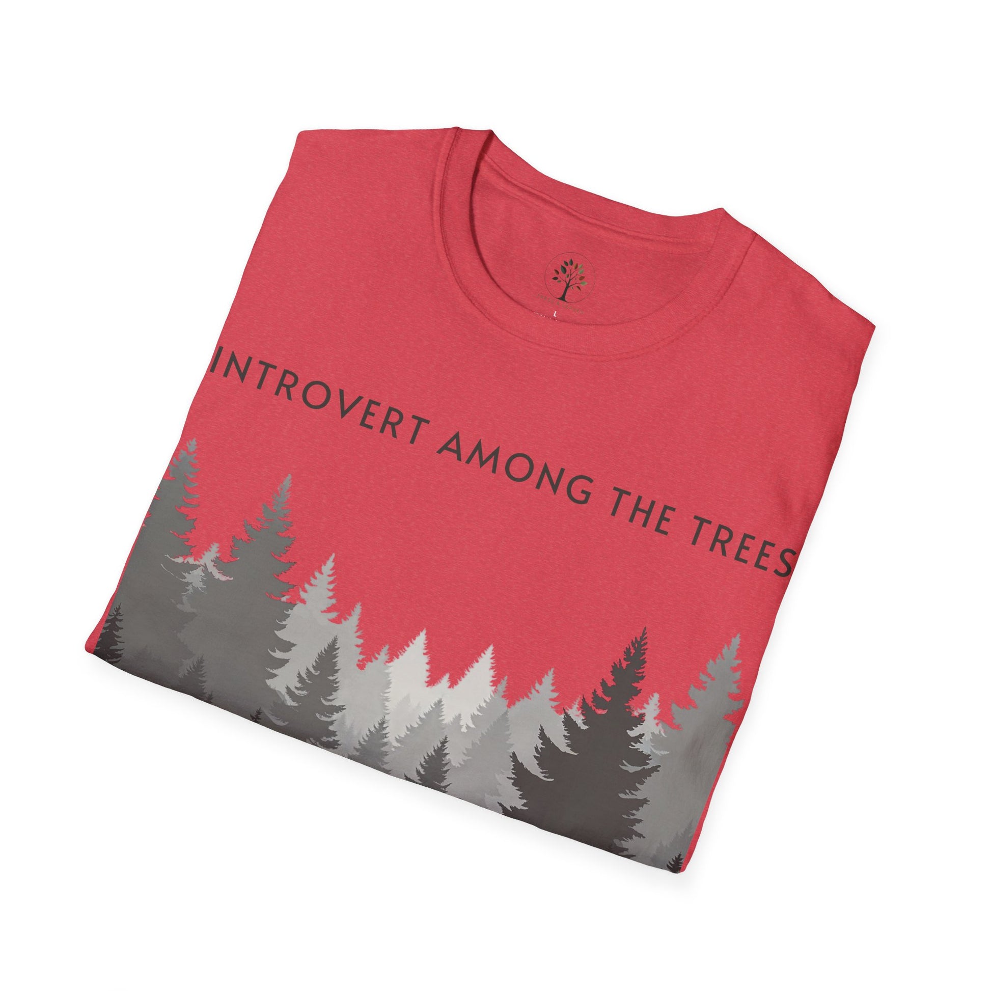 Heather Red | Introvert Among the Trees, folded view