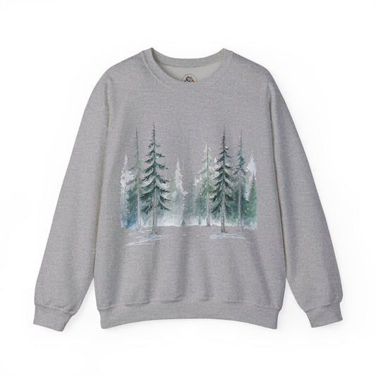 Snowfall Forest Sweatshirt