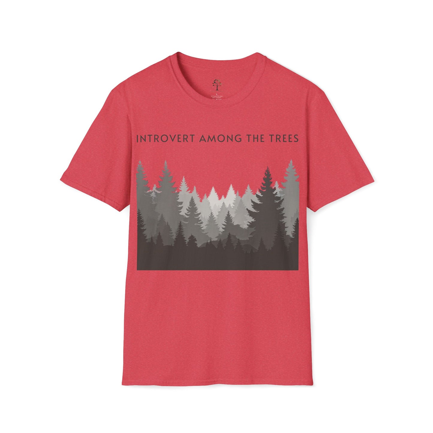 Heather Red | Introvert Among the Trees, front view