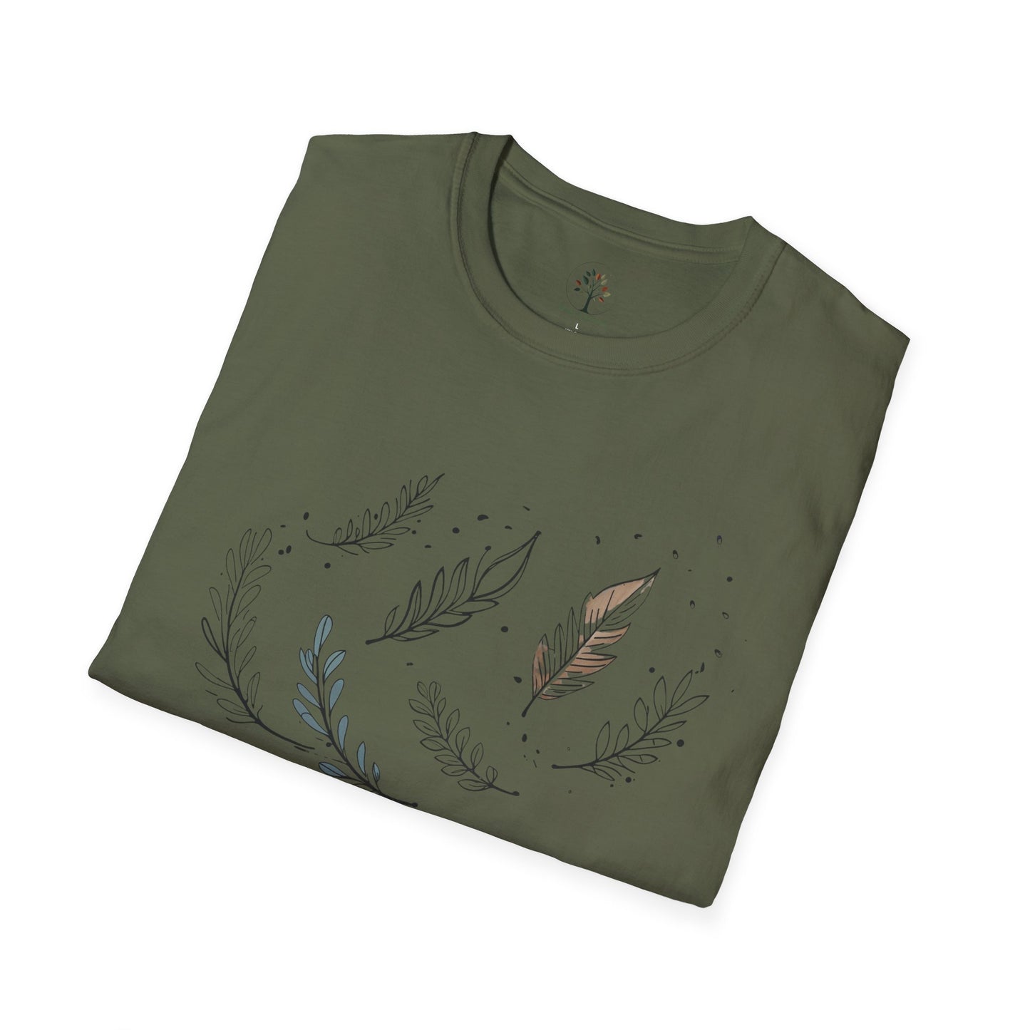 Military Green | Wind Whispers, folded view