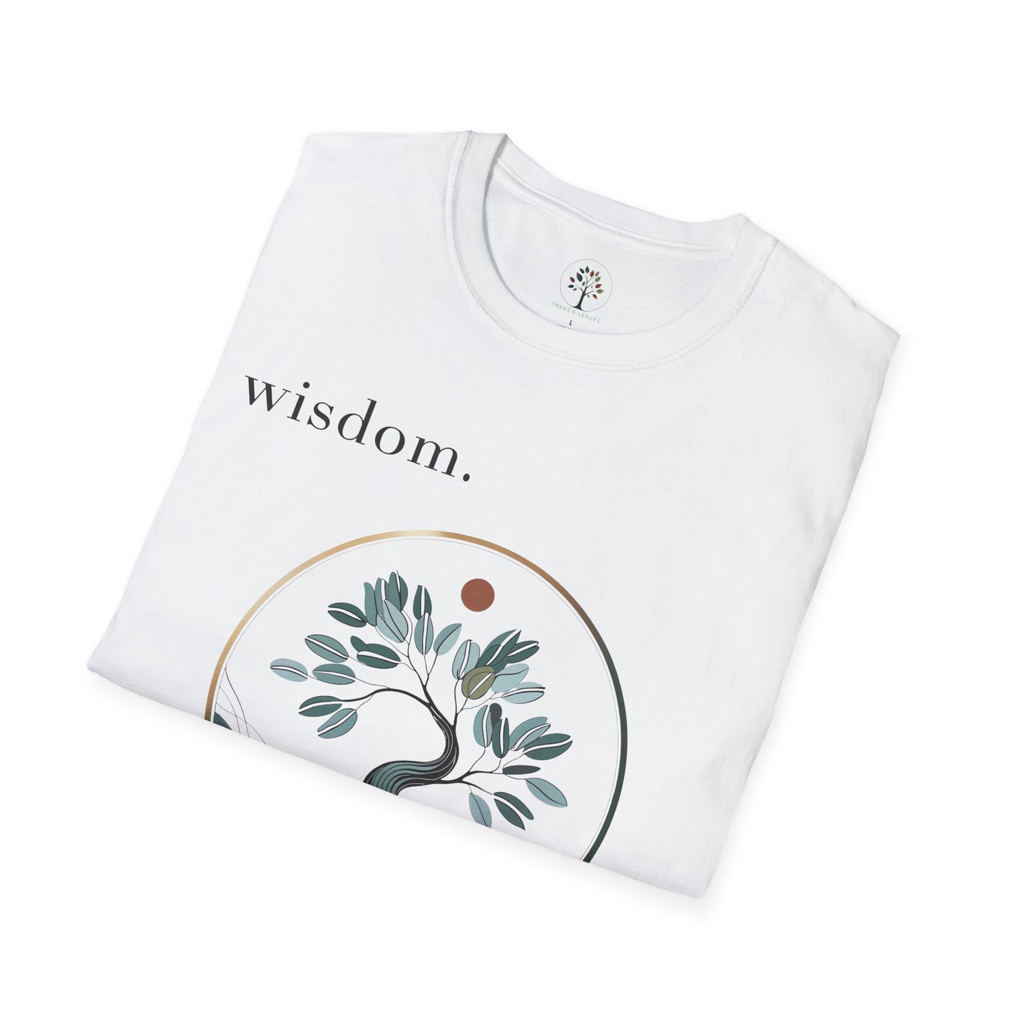 White | Wisdom, folded view