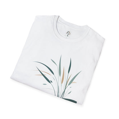 White | Whispers in the Breeze, folded view